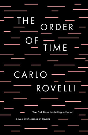 Cover of The Order of Time Cover by Carlo Rovelli.